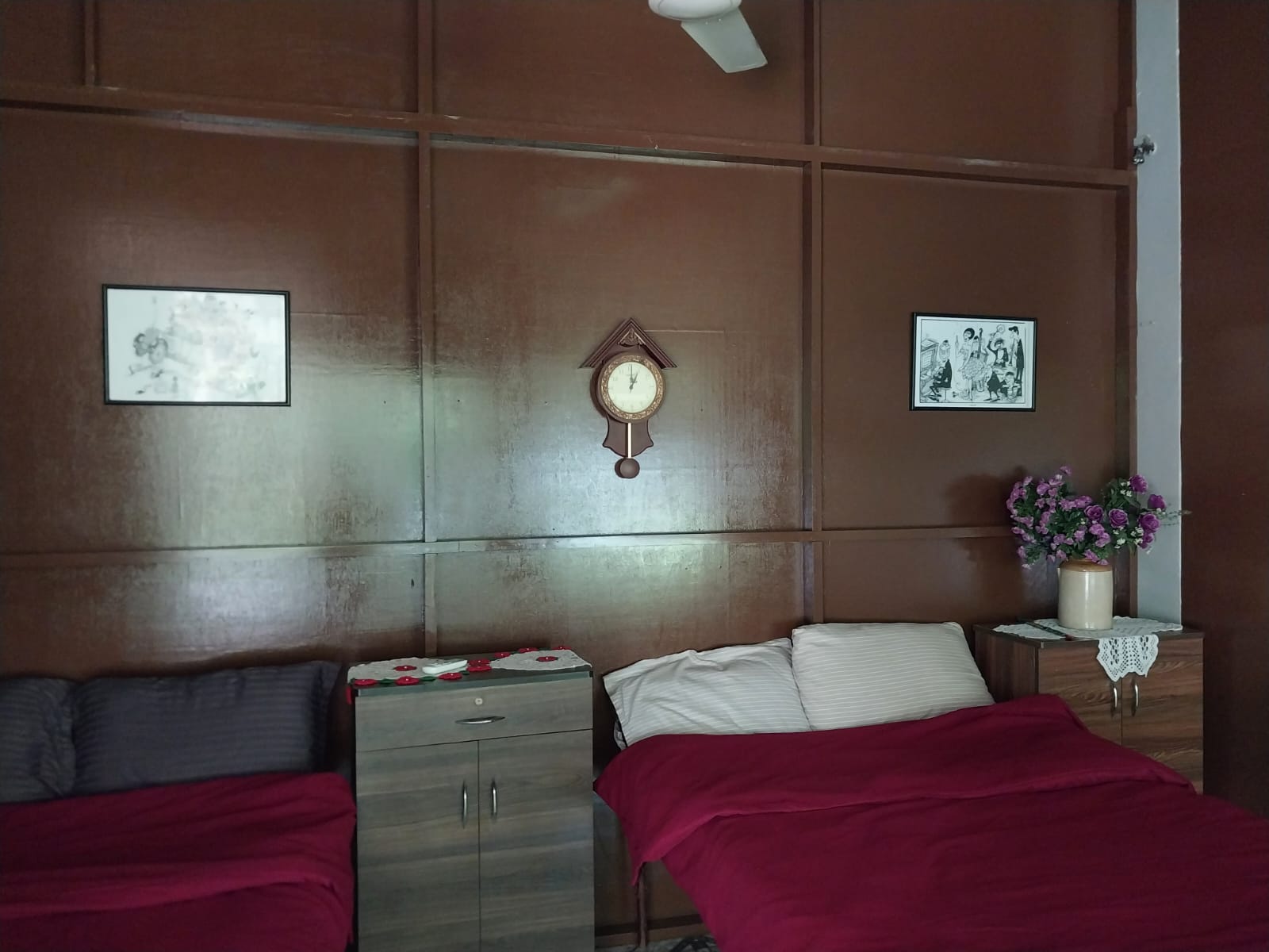 Garden sit-out at Susanna's Homestay